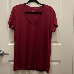 Victoria’s Secret Pink V-Neck T-Shirt Short Sleeve